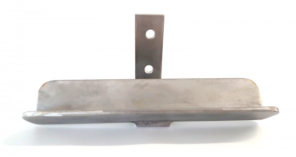 snowshovel holder (stainless steel) for HILLTIP or SnoWay tailgatespreaders